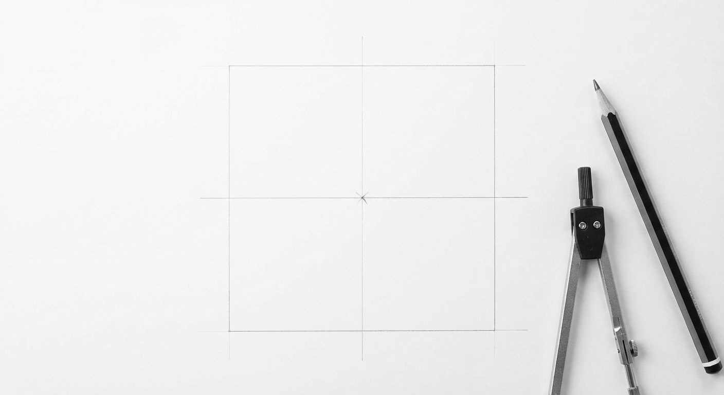 geometric Ganesha Yantra tutorial concentric circles