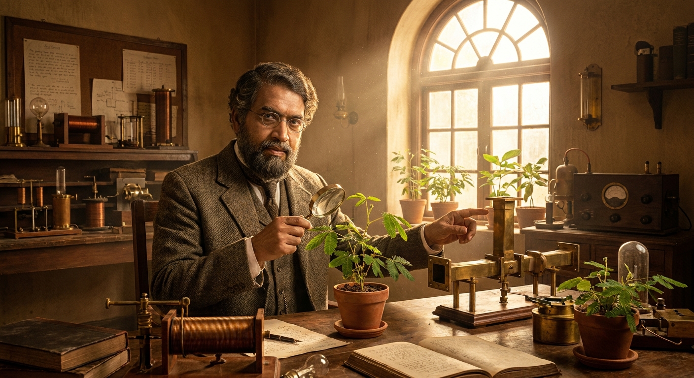 Jagadish Chandra Bose portrait