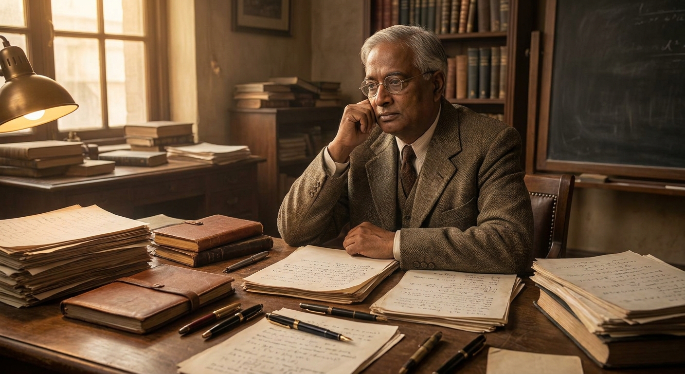 Satyendra Nath Bose portrait
